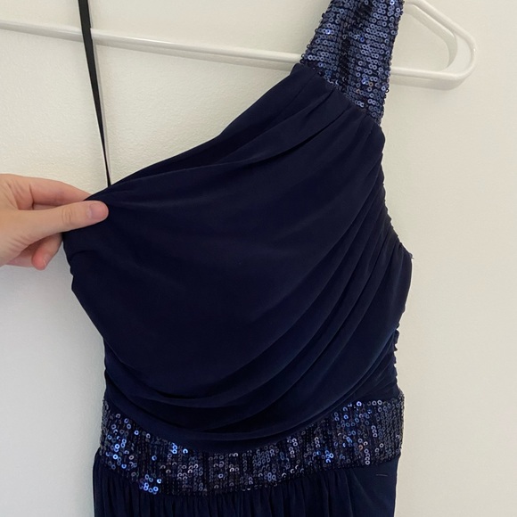 B. Smart going out dress. Sequin and ruching detail. - Picture 2 of 3